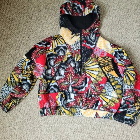 Free People NWT Movement Wild and Free Fleece Pullover Hooded 1/2 zipper size S - Picture 8 of 8